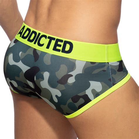 Slip Swimderwear Army Slips Pour Homme De La Marque Addicted Sur L