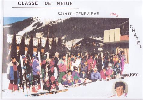 Photo De Classe Cm Sainte Genevieve Classe De Neige De Ecole