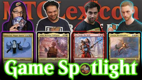 Game Spotlight Edh Garza Zol Bilbo Syr Carah Eowyn Shieldmaiden