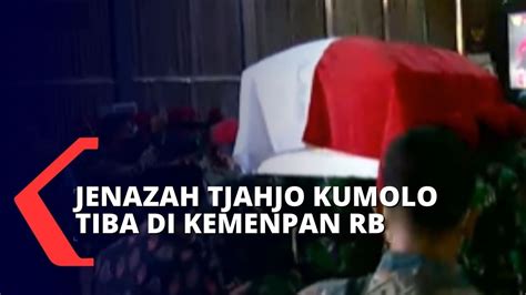 Tiba Di Kemenpan Rb Jenazah Tjahjo Kumolo Langsung Dishalatkan Di