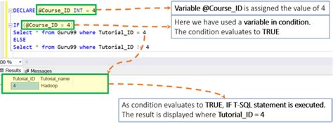 Sql Server If Else Statement T Sql Example Société Historique