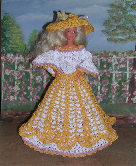 Barbie Crochet Patterns Crochet Collector Costumes Barbie Doll Crochet Pattern Barbie Clothes 56