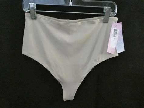 SASSYBAX TUMMY TAMING Thong Nude SZ L PicClick UK
