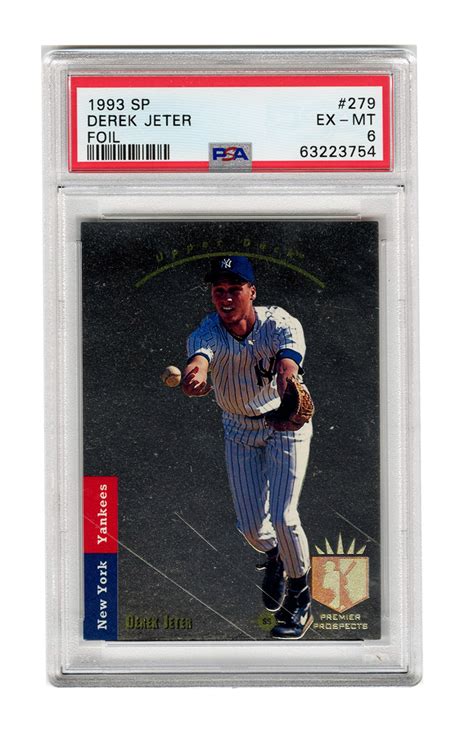 Lot Detail Sp Derek Jeter Foil Rookie Psa