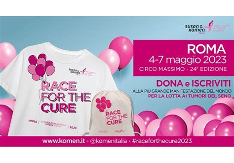 RACE FOR THE CURE 2023 LINGV Al Circo Massimo Per La Lotta Ai Tumori