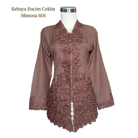 READY STOCK PLUS SIZE Kebaya Nyonya Sulam Senada Shopee Malaysia