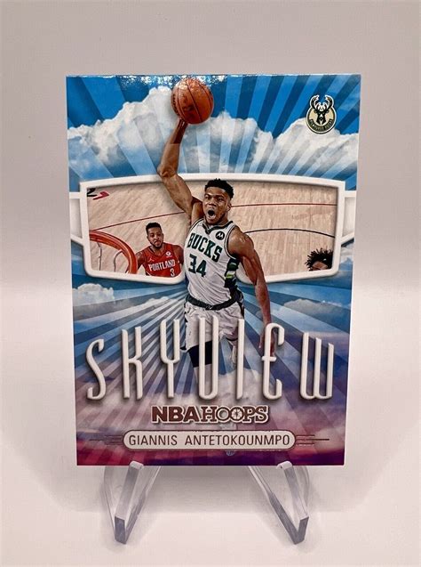 Mavin Panini Nba Hoops Giannis Antetokounmpo Skyview Insert