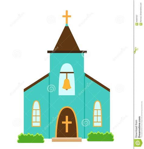 Icono De La Iglesia Aislado En El Fondo Blanco Ilustraci N Del Vector