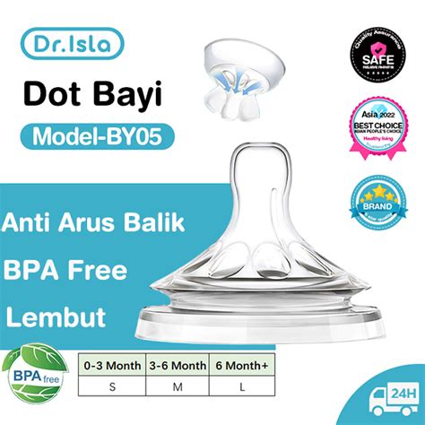 Jual Dr Isla Dot Bayi Newborn Bayi Baru Lahir Dot Bayi Botol Susu Soft