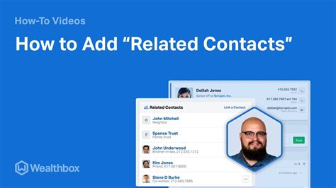 How To Add Related Contacts In Wealthbox YouTube