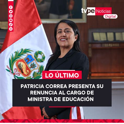 Tvperú Noticias On Twitter 🚨 LoÚltimo Patricia Correa Presenta Su