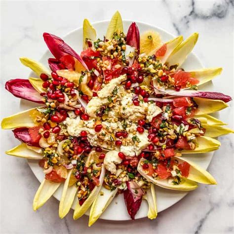 Endive Salad Bites With Grilled Feta This Healthy Table