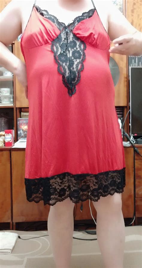 Sissy Aleksa Dressing Red Nighwear And White Pantyhose Nude Pics Xhamster