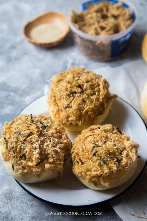 Super Soft Pork Floss Buns Tang Zhong Method