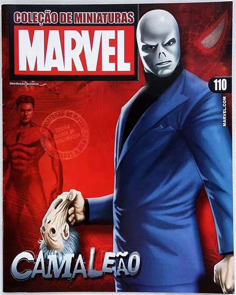 Revista Fasc Culo Camale O Cole O Marvel Figurines Homem Aranha