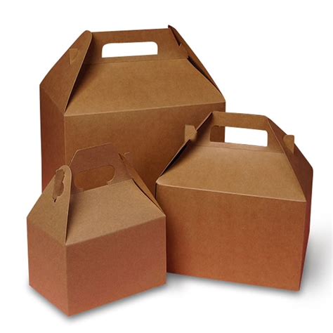 Kraft Gable Box In Gable Boxes Wholesale Packaging Supplies