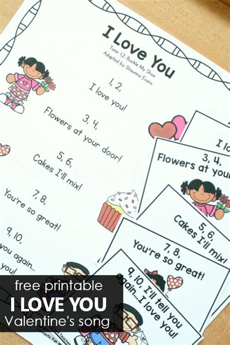 I Love You Preschool Valentine's Day Song - Fantastic Fun & Learning