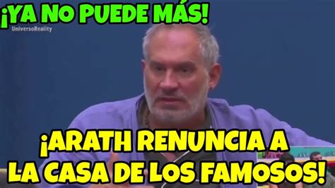 ARATH RENUNCIA A LA CASA DE LOS FAMOSOS MÉXICO LUEGO DE LA PELEA DE