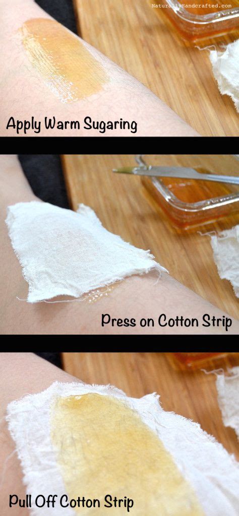 Sugaring At Home Hair Removal Recipe And Step By Step Instructions Naturally Handcrafted