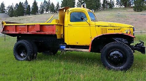 Chevrolet Other Pickups Military Wwii 1942 Chevy Tonka 4x4 Military