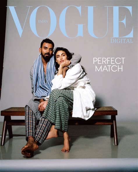 Athiya Shetty And Kl Rahul Are A Perfect Match Vogue India