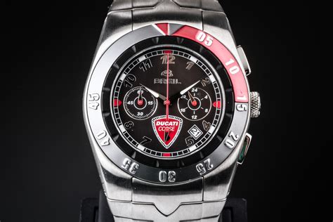 Breil Ducati Corse Chronograph herrearmbåndsur af stål ref BW0162