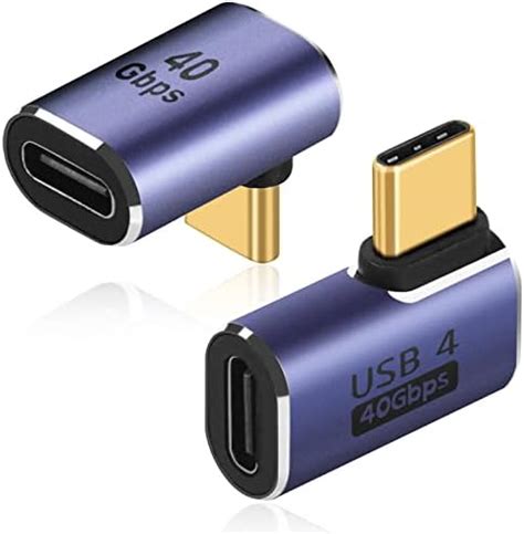 Axfee Usb C Adaptateur Usb C M Le Vers Usb C Femelle Cable Usb C