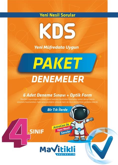 4 SINIF PAKET DENEME Mavitikli Yayıncılık