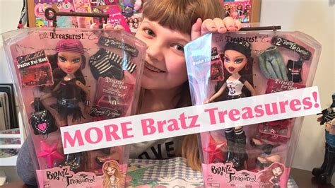 2005 Bratz Treasures Yasmin And Roxxi Dolls Unboxing And Review Youtube