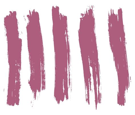 Grunge Pintura Tinta Vector Color Rosa Pincel Trazo Forma Salpicadura