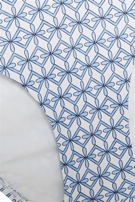 TORY BURCH Printed Low Rise Bikini Briefs THE OUTNET