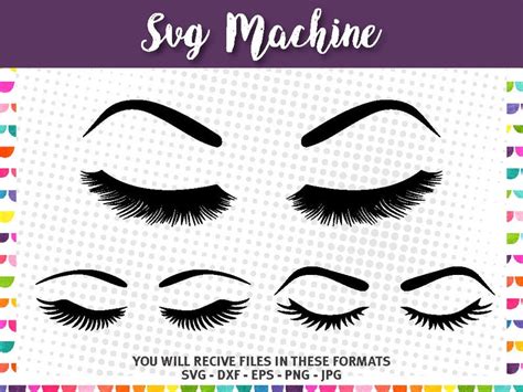 Eyelashes clipart svg, Eyelashes svg Transparent FREE for download on ...