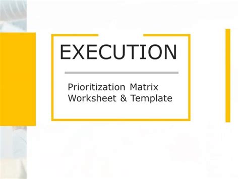 101 Free Editable Prioritization Matrix Templates For Powerpoint And Slides Slideuplift