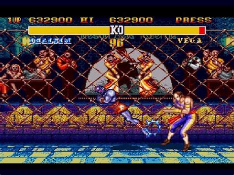 Street Fighter Dhalsim Vs Vega On Hardest Difficulty Sega Genesis