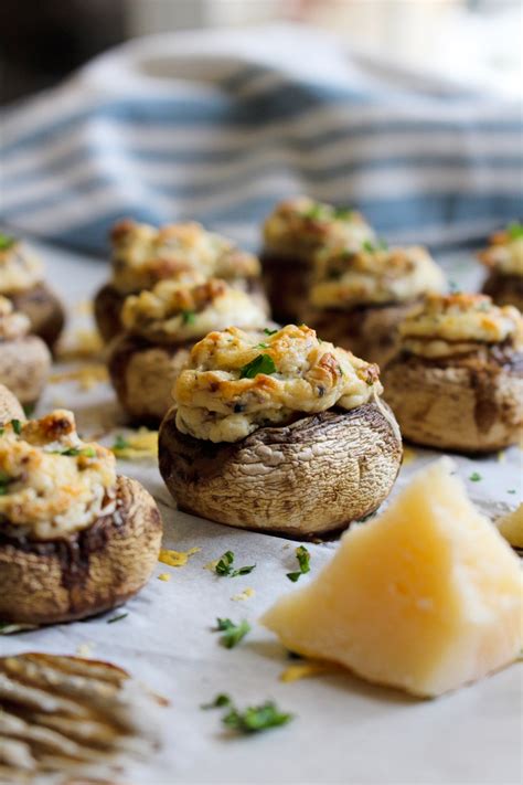 Cream Cheese Stuffed Mushrooms The Two Bite Club