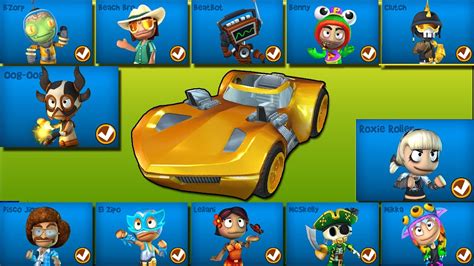 Golden Twin Mill Lll Car All Character Outfit Beach Buggy Racing