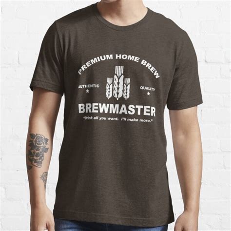 Home Brew Brewmaster T Shirt For Sale By Goodtogotees Redbubble