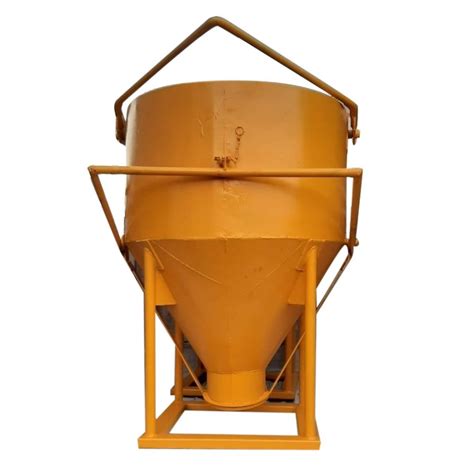 Tower Crane Concrete Bucket For Column Concreting Capacity 2 Cubic