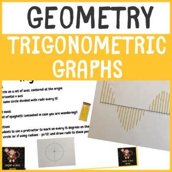 Free - Trigonometry - Trigonometric Graphs Activity by Chimp-a-roo Maths