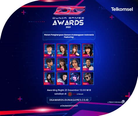 Dunia Games Awards 2021 Telkomsel