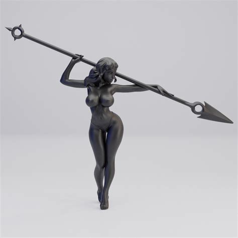 Hot Goblin アレイダ トップレスAlt ミニチュア ホットゴブリン 女戦士