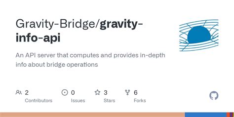 GitHub Gravity Bridge Gravity Info Api An API Server That Computes