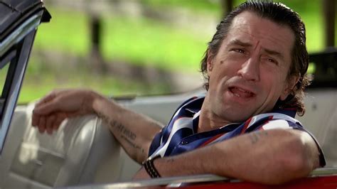 Robert De Niro In Cape Fear With Cigar Wearing Hawaiian Shirt 18x24