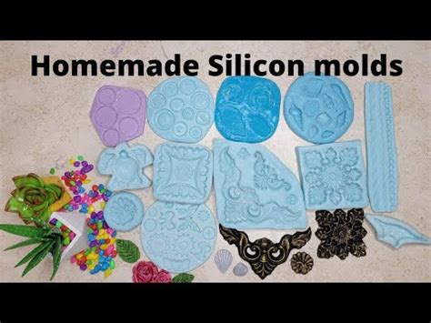 Homemade Silicon Molds For Art And Craft Diy Silicon Molds For Clay