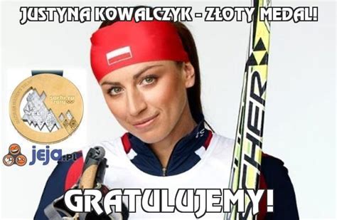 Justyna Kowalczyk Złoty medal Jeja pl