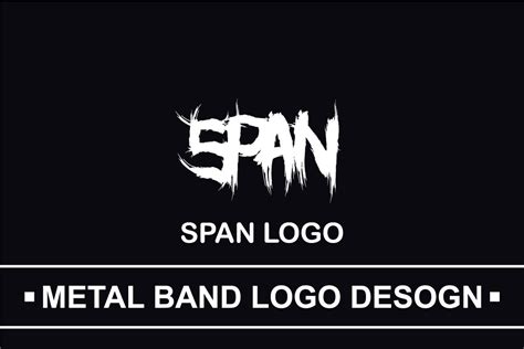 Metal Band Logo Design Graphic by d_graphic_pro · Creative Fabrica