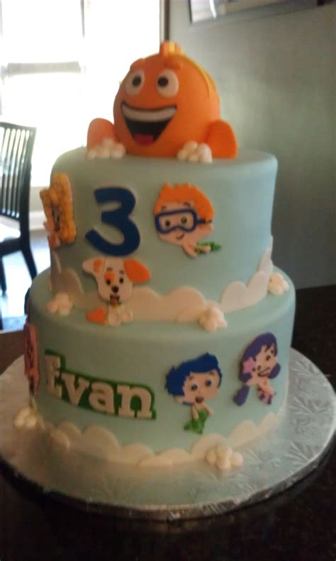 Bubble Guppies Cake - CakeCentral.com