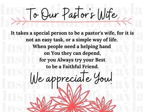 Birthday Wishes For A Pastor Wife