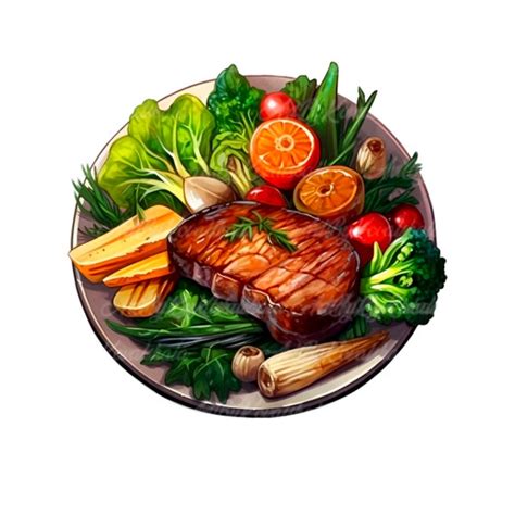 Grilled Steak Clipart