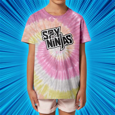 Spy Ninjas Tie Dye T Shirt Desert Rose Spy Ninja Store Spyninjasstore